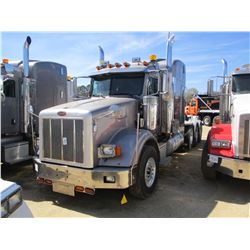 2005 PETERBILT 378 TRUCK TRACTOR, VIN/SN:1XPFPBEX05N863512 - TRI-AXLE 550 HP CAT DIESEL ENGINE, 18 S