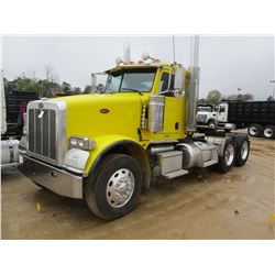 2011 PETERBILT 367 TRUCK TRACTOR, VIN/SN:1XPTDP9X9BD131674 - T/A, 485 HP PACCAR MX13 ENGINE, 10 SPEE