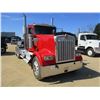 Image 2 : 2011 KENWORTH W900L TRUCK TRACTOR, VIN/SN:1XKWB9X8BJ283842 - T/A, CAT C15 ENGINE, 10 SPD TRANS, 40K