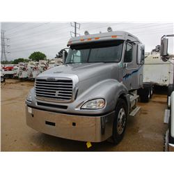 2008 FREIGHTLINER TRUCK TRACTOR, VIN/SN:1FUJA6CK18LZ06775 - T/A, S60 DETROIT DIESEL ENGINE, 10 SPEED