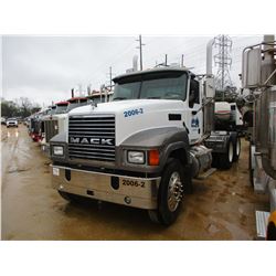 2006 MACK CHN613 TRUCK TRACTOR, VIN/SN:1M1AJ06Y76N002774 - T/A, E7 427 MACK DIESEL ENGINE, 10 SPEED