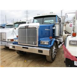 2003 WESTERN STAR TRUCK TRACTOR, VIN/SN:5KJJAEAV03PK82695 - T/A, CAT C15 DIESEL ENGINE, 10 SPEED TRA