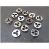 Image 1 : Lot of 1" Diameter Round Dies