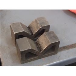 5" x 2" x 2.5" Steel V-Blocks