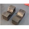 Image 2 : 5" x 2" x 2.5" Steel V-Blocks