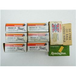 ASSORTED 22 AMMO