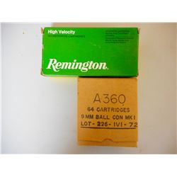 ASSORTED 9MM AMMO