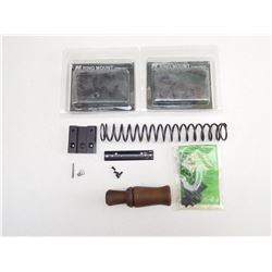ASSORTED GUN & SCOPE PARTS