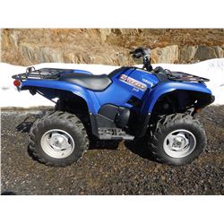 2012 YAMAHA GRIZZLY 700 CC ATV