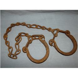 Iron hobbles and 3 unusual driving bits