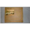 Glacier National Park vintage photo folder, 12 prints and Vintage photo of  Old Faithful, Yellowston