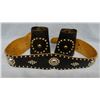 Image 2 : Child's bronc belt and cuffs, 28" belt