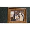 Image 2 : 3 L. A. Huffman framed prints: Man on Hill and Wife; and Cheyenne Brave Wolf and Wife,  LU Bar Cook 