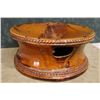 Image 1 : Stoneware  spittoon, 7"
