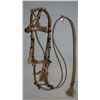 Deer Lodge Hitched horsehair headstall w/silver mtd bid, newer piece