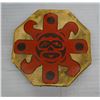 Image 1 : Indian drum, rawhide, 15" w/ drum stick