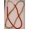 Image 2 : 2 strands of Indian trade beads, in case