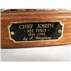 Image 2 : Contway, Jay, bronze, “Chief Joseph, Nez Perce, 1840-1904”  #32/50,  12” x 10”