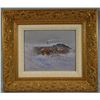 Image 3 : Cheek, C. R., oil on board, WAITING OUT THE STORM, 8" x 10",