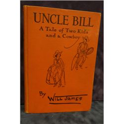 James, Will, Uncle Bill, 1st, 1932, Scribner's A, ex lib
