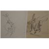 Image 2 : James, Will, 4 drawings, all unsigned, assorted sizes