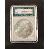 1897 P Morgan dollar, MS 65, NCGS