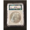 1898 O Morgan dollar, MS 65, NCGS