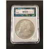 1883 O Morgan dollar, MS 65, NCGS