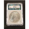 1884 P Morgan dollar, MS 64, NCGS