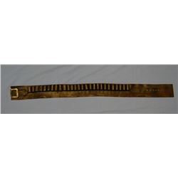 C. B. Mann cartridge belt, Dean, Dakota Territory, good marking