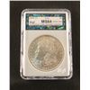 1884 O Morgan dollar, MS 64, NCGS