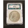 1885 O Morgan dollar, MS 64, NCGS