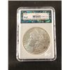 1886 P Morgan dollar, MS 65, NCGS
