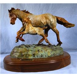 Contway, Jay bronze, Spirit of the Wind, 12”x 15”, artist proof
