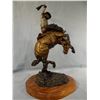 Contway, Jay,  bronze, Wyoming Centennial 1990, 15”x 9”, artist proof