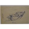 Image 2 : James, Will, 2 original pen & ink drawings, unsigned, 9" x 6" and 8" x 10"
