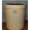 Crown 4 gal. salt glaze crock, mint