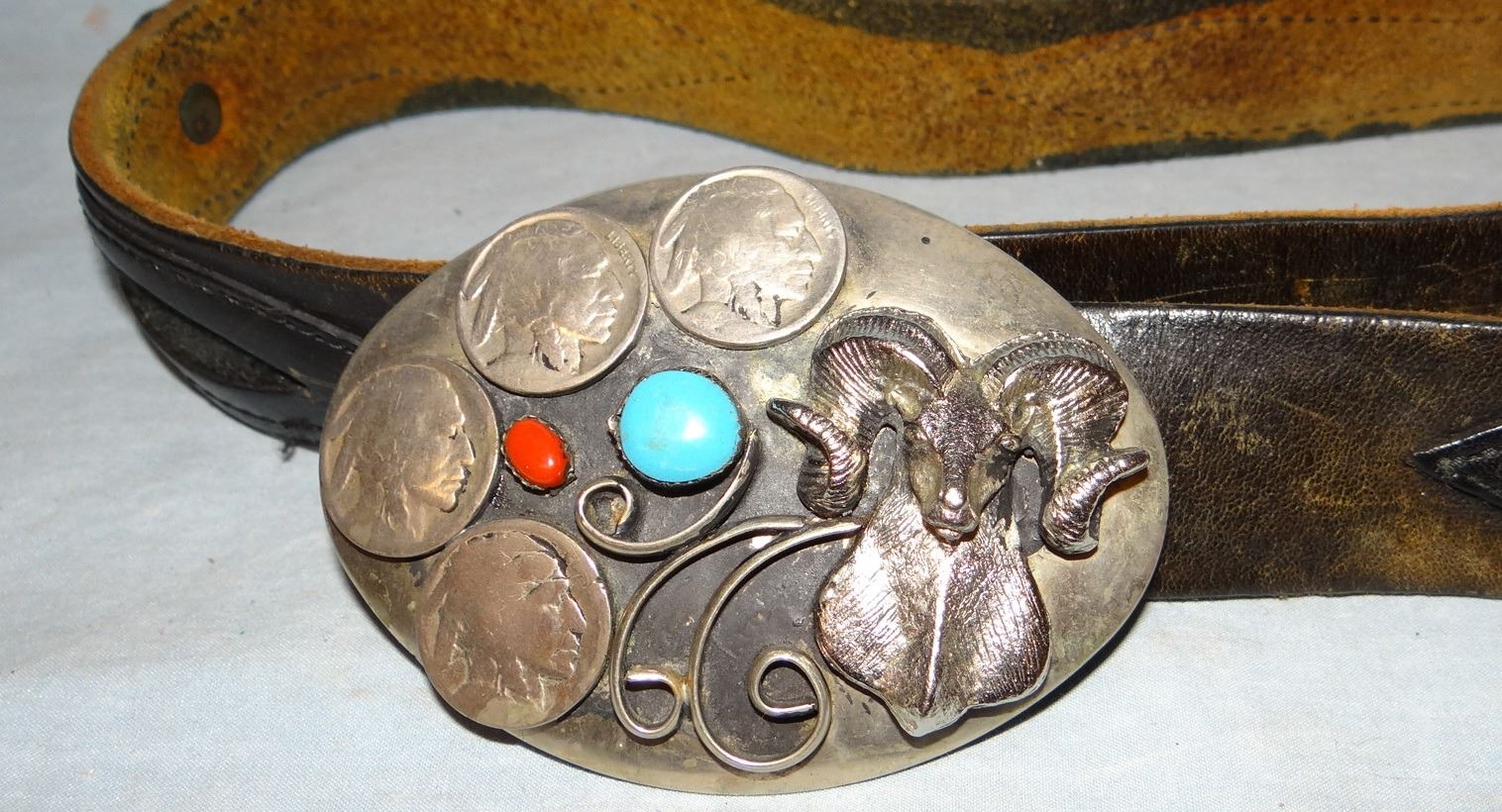 buffalo nickel belt buckle value