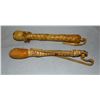 Image 2 : 2 sets rawhide hobbles  & 2 braided leather saps