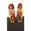 5 Skookum 3-7" dolls, rolling log on tag