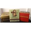 Image 2 : 2 Miniature Stetson hats, w/ orig. boxes, Stetson match book