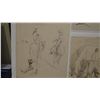 Image 2 : 4 Will James original drawings, all 8" x 10", all unsigned