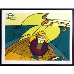 Valerio Adami, Sailor, Silkscreen