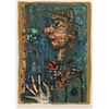 Image 1 : Paul Augustin Aizpiri, Clown with Flower, Lithograph