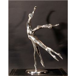 Almanzor, Danza de Amor, Bronze with silver plating, signature and number inscribed
