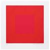 Image 1 : Richard Anuszkiewicz, Summer Suite (Red with Gold IV), Intaglio Etching and Aquatint on Somerset