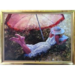 Howard Behrens, Love Letter, Oil on Canvas