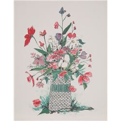 Jennifer Bennington, Spring Flowers, Lithograph