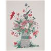 Image 1 : Jennifer Bennington, Spring Flowers, Lithograph
