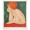 Image 1 : Alain Bonnefoit, Red Head, Lithograph